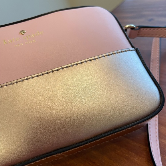 Kate Spade pink and gold crossbody - Picture 6 of 8